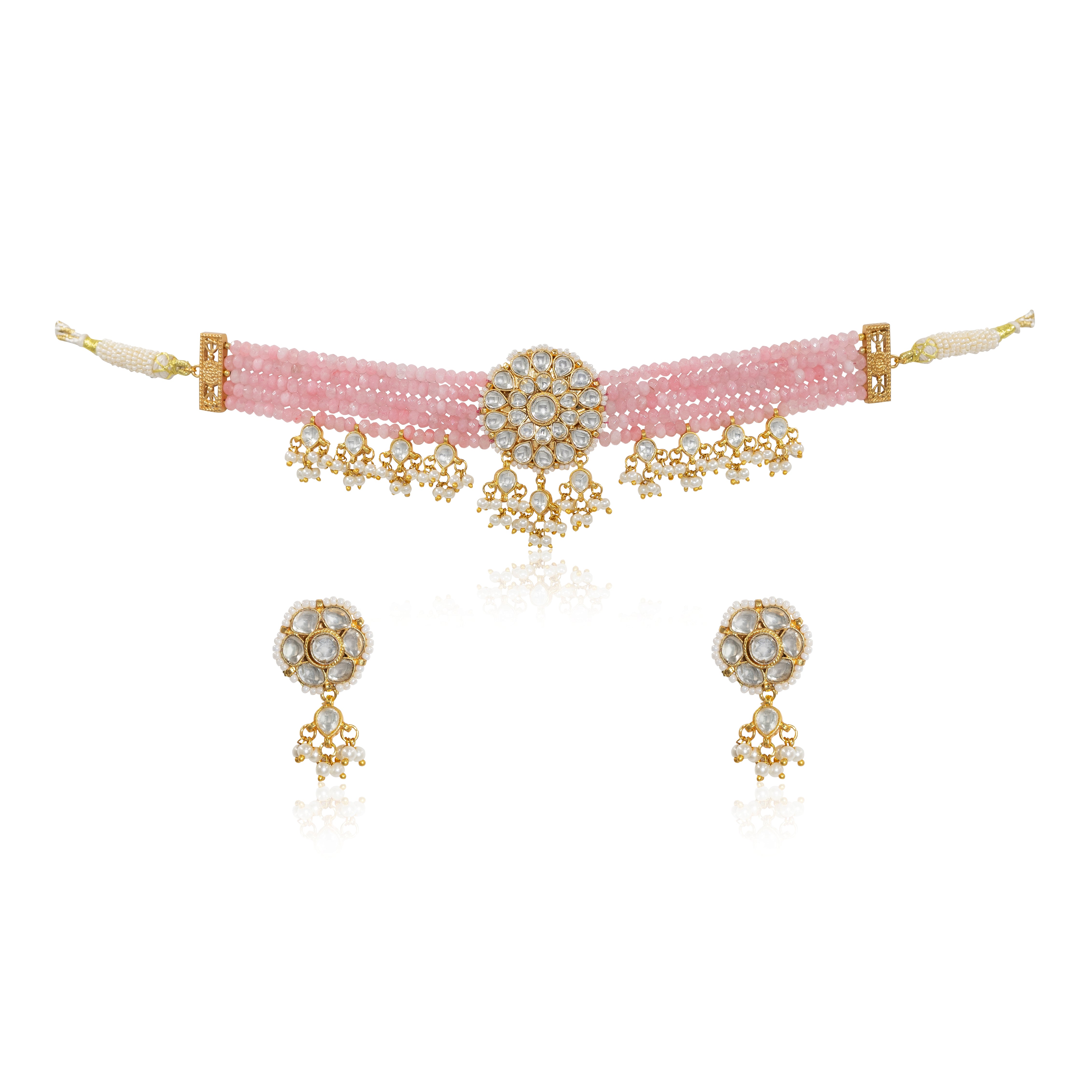 Paachi Jadau Choker Set