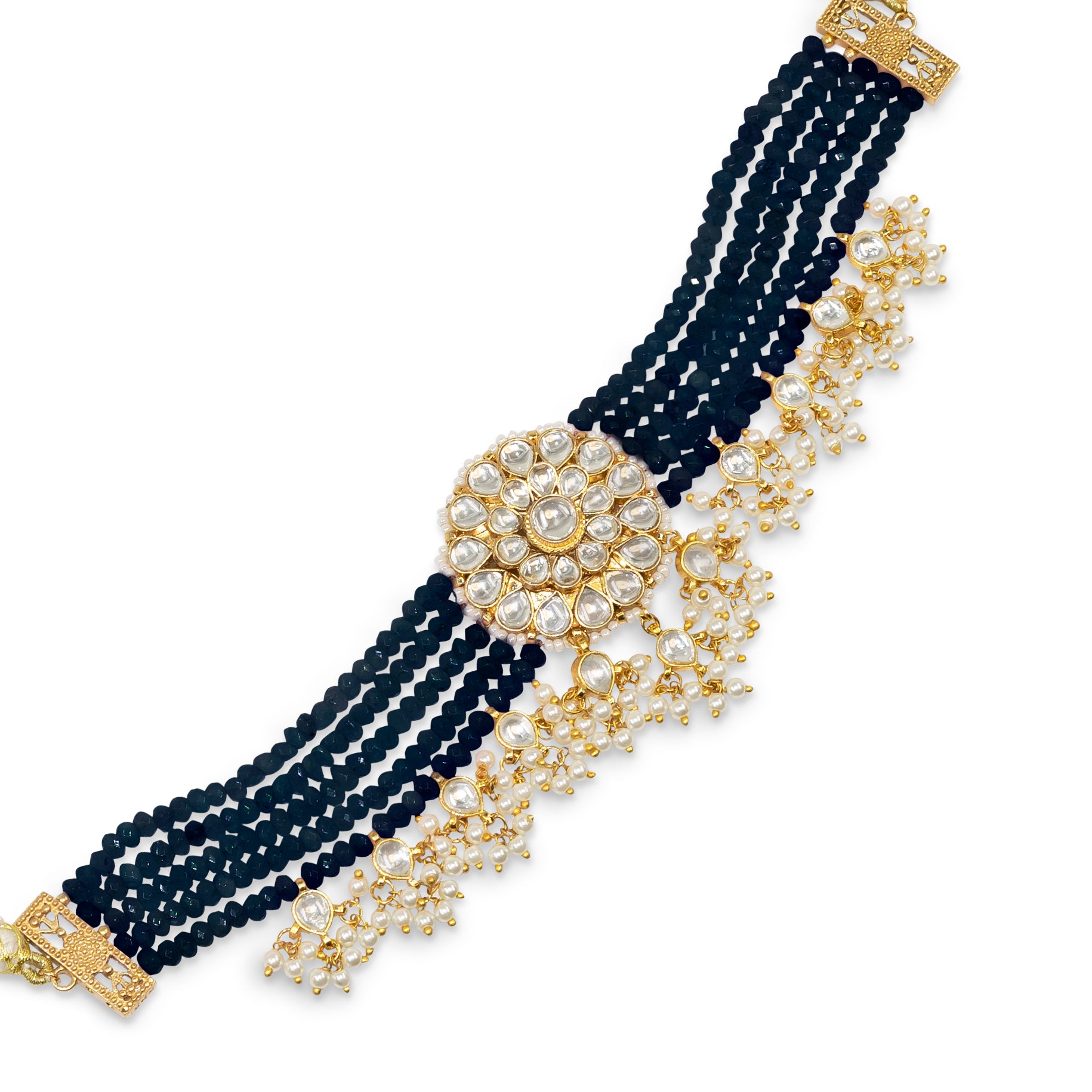 Paachi Jadau Choker Set