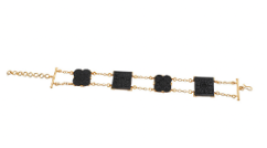Black Onyx Link Bracelet