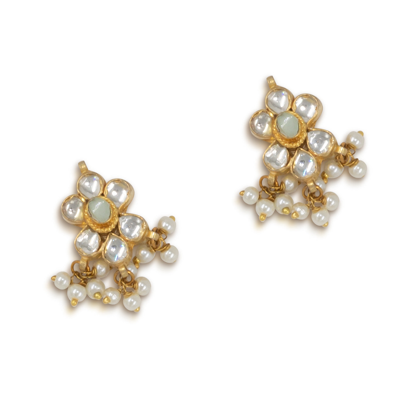 Pacchi Jadau Kundan Pearl Necklace Set